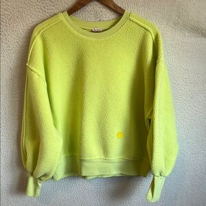 Pilcrp Anthropologie Sweatshirt Lime Green Women's‎ Medium